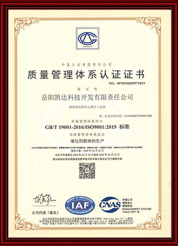 岳阳凯达科技开发有限责任公司,催化剂及载体生产销售,催化剂氢还原