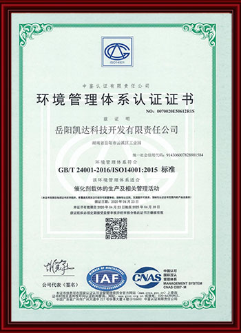 岳阳凯达科技开发有限责任公司,催化剂及载体生产销售,催化剂氢还原